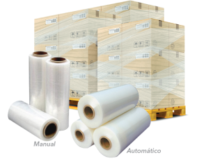 filme stretch PEBDL 50 cm x 0,25 micras 3,5 Kg - 300 mts